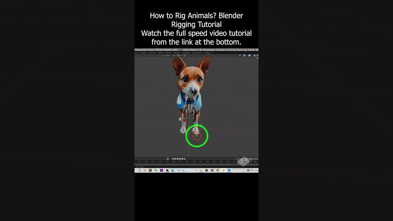 How to Rig Animals? Blender Rigging Tutorial 