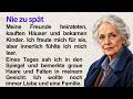 Nie zu sp&auml;t ⭐️ | Learn German Through Story | A1&ndash;A2 German Listening Practice