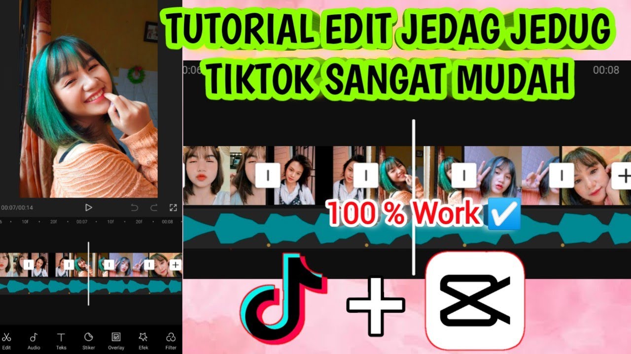 Cara Edit Video Transisi JEDAG JEDUG di CAPCUT ternyata mudah,Tutorial Jedag Jedug Perkenalan