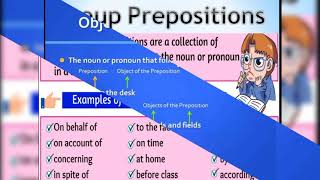 6th English Grammar L-24 Prepositions