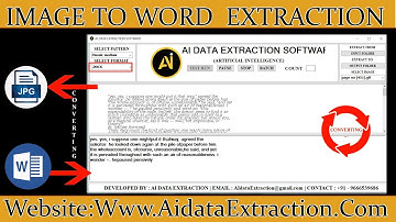 Data Entry Image to Word Converter Software Free Download