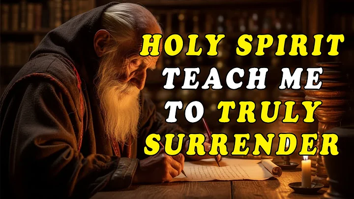HOLY SPIRIT✨ TEACH ME TO TRULY SURRENDER TO A TRANSFORMED LIFE INTO YOUR PRESENCE.