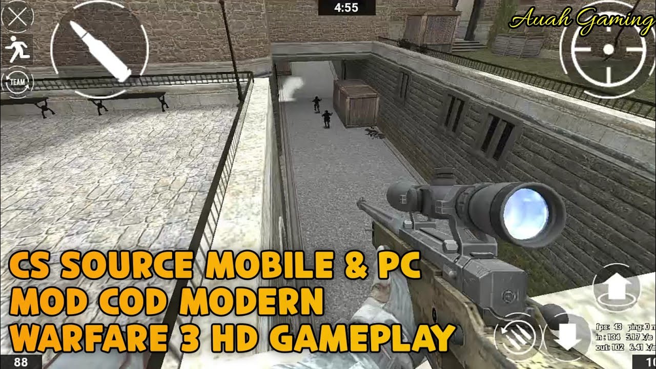 [COD] CSS SOURCE MOD COD MODERN WARFARE 3 HD PC & MOBILE 🔫🔥 - YouTube