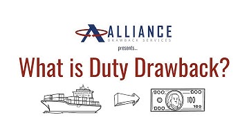 What Is Duty Drawback?