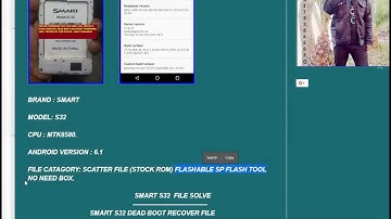 SMART S32 OFFICIAL STOCK ROM FLASH FILE FIRMWARE