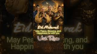 Eid Mubarak. May Peace, Blessing, And Happiness Be With You