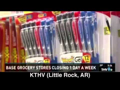 C-QUEST Grocery Stores on Military Bases Forced To Close One Day A Week