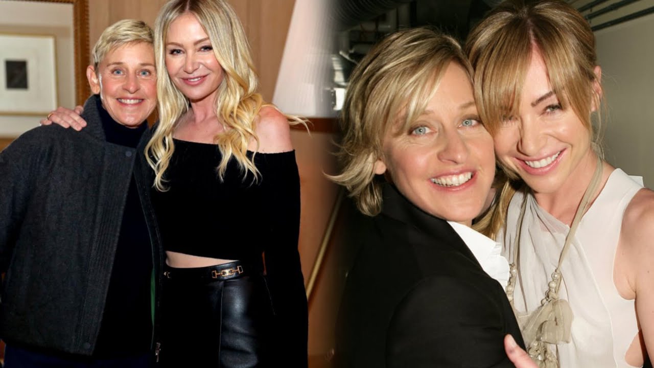 Ellen DeGeneres & Portia de Rossi navigating 'difficult times' in UK | Glitz Europe