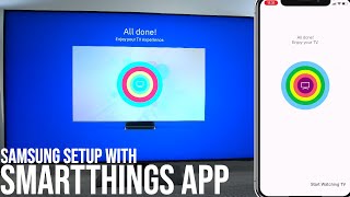 Setup Samsung Televisions With Remote Control Or Smart Things App