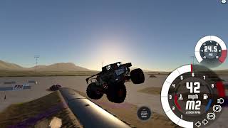 Monster Truck 4 Wheel Jamboree Crash Test Dummy Freestyle