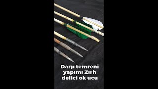 Vidadan Zırh Delici Yapımı Zırh Delici Ok Ucu Yapımıdarp Temreni How To Make A Medieval Bodkin.