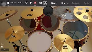 Dream Theater - 6:00 Intro (Drumknee 3D: iOS Mobile Drum App) screenshot 2