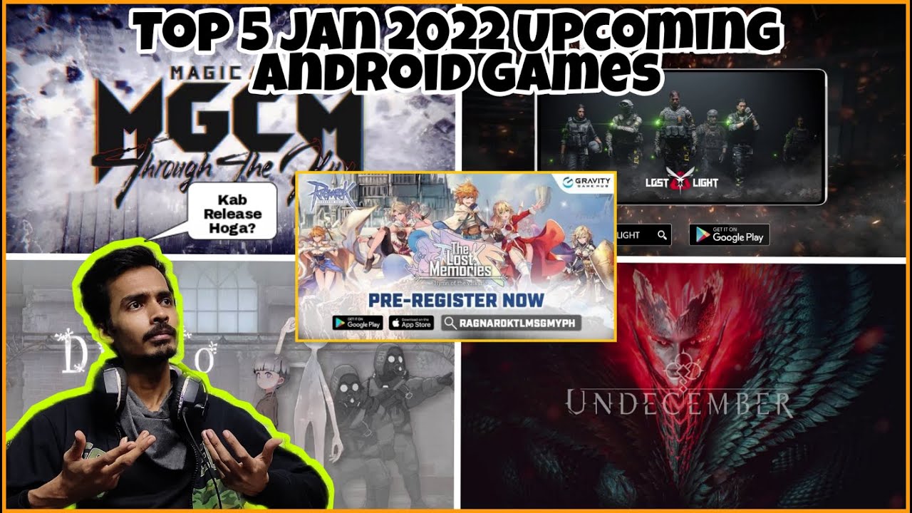 Jan 2022 Upcoming Android Games Release Date | Hindi |