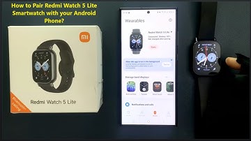 How to Pair Redmi Watch 5 Lite Smartwatch with your Android Phone?