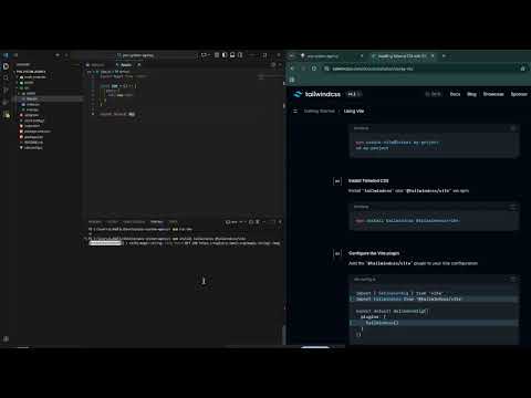 Install Tailwind CSS in a Vite + React Project ( Step by Step)