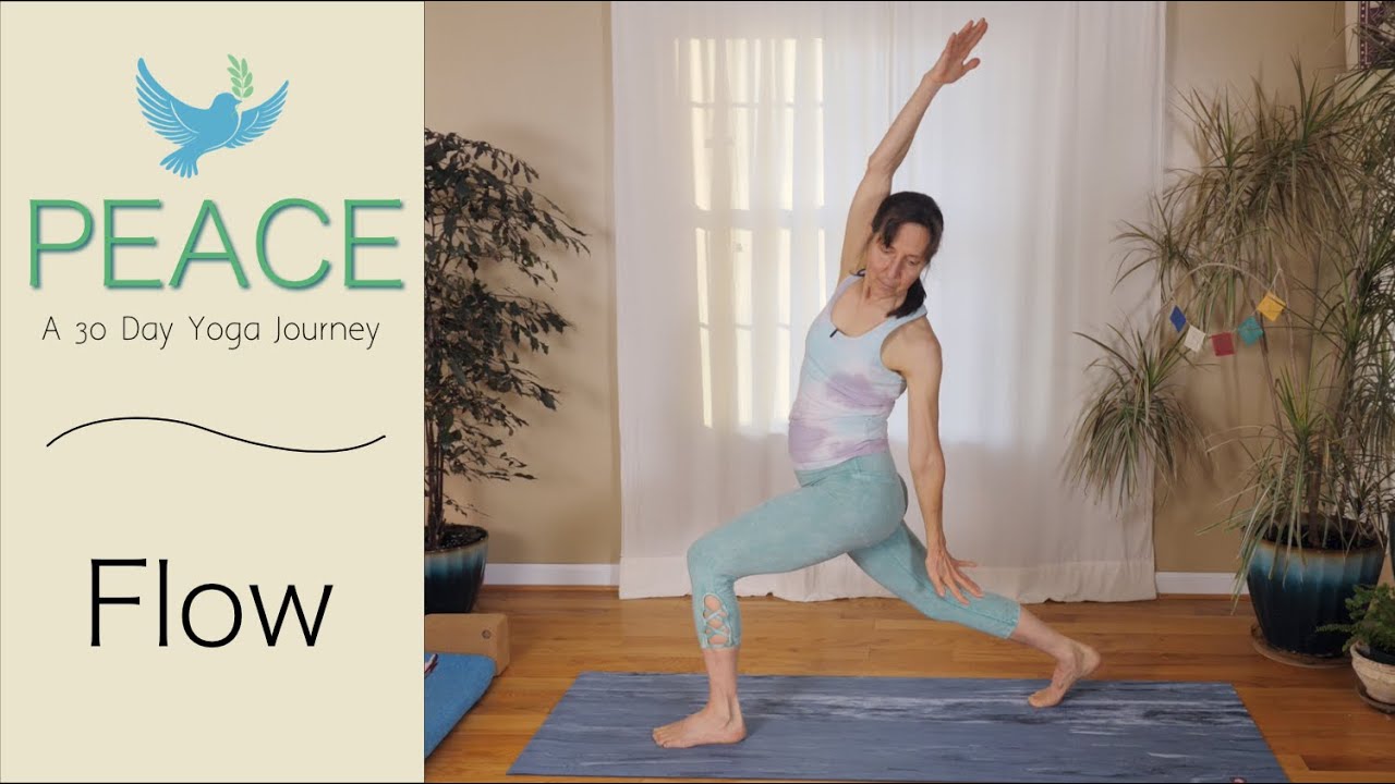 Peace - A 30 Day Yoga Journey | Day 25 - Flow - YouTube