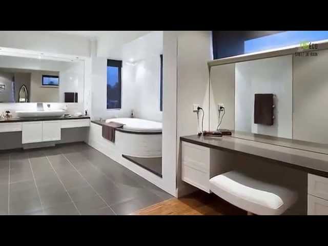 Deco salle de bains modernes youtube Bains Petite de décor salle
