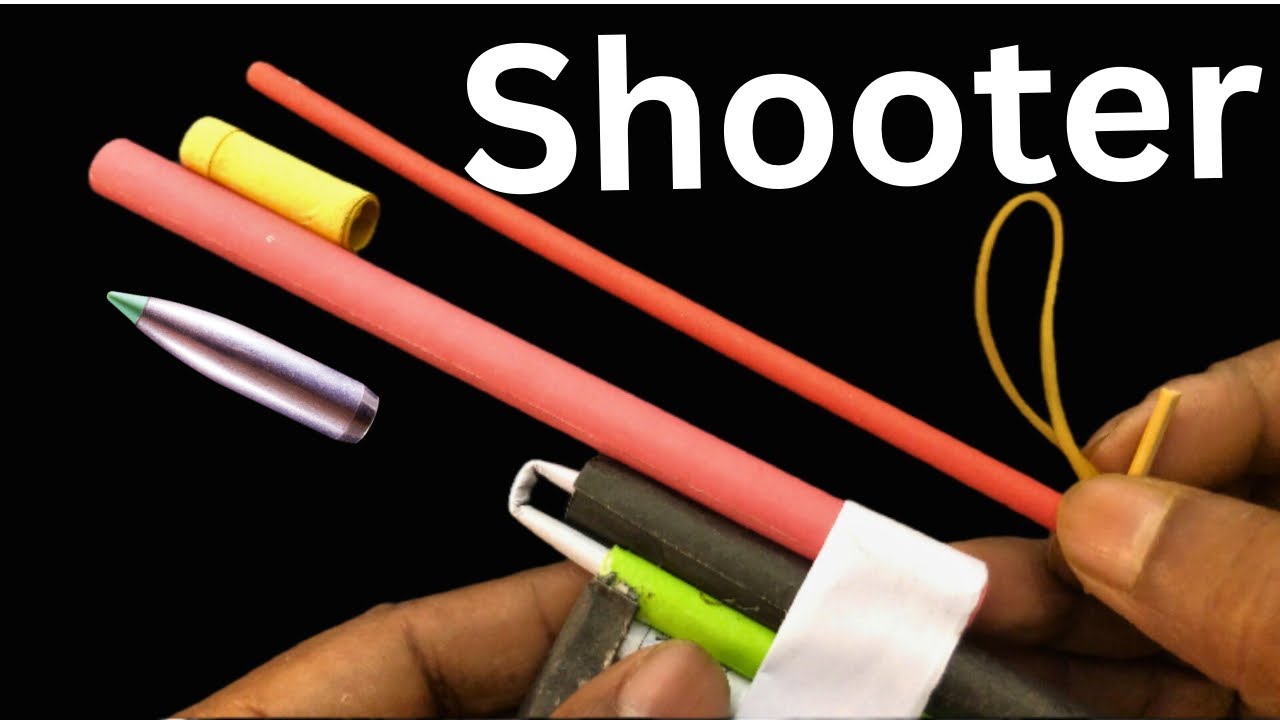 Paper gun making simple pistol that Works! | Paper gun make in home easy | Small Hai But Achha Hai