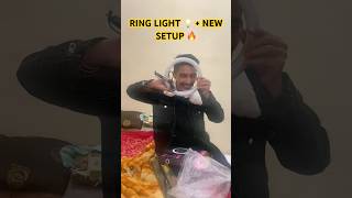 Finally Ring Light Unboxing😍| Setup for YouTube Vlogs🔥 #RingLight #Unboxing #RameshDiaries