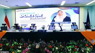 Ujian Terbuka sidang Promosi Doktor Terapan An Susi Haryanti