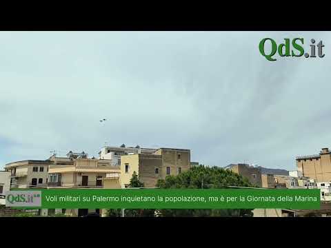 Video Caccia militari sorvolano a bassa quota Palermo: ansia tra i cittadini, ecco il motivo