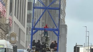 Spider-Man 4: Brand New Day Filming in Glasgow - Behind the Scenes of Tom Holland's Epic Return!