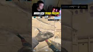 When Prefire Practice Actually Pays Off  #cs2 #ranked #counterstrike  #prefire