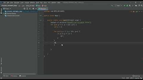 Menampilkan Bilangan Prima(JAVA)