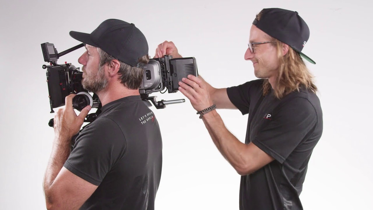 SHAPE - FX9 Gold and V-Mount pivoting battery plate - GPBFX-VPBFX