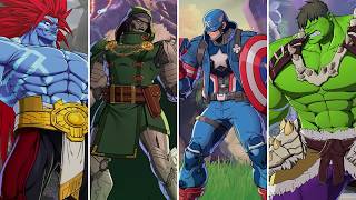 All Idle Animations & Special Interactions | Marvel Tokon Fighting Souls [NO BGM]