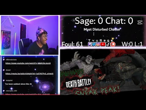 TvuSage Reacts to Doomsday VS SCP-682 Fan Made DEATH BATTLE Sneak Peek By Kaiser #reaction