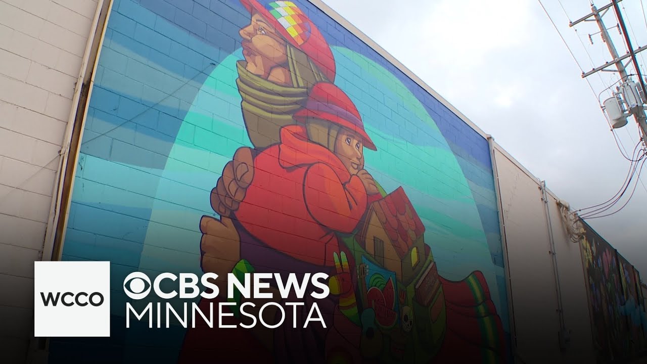 St. Paul business targeted by ICE operation features mural honoring migrants