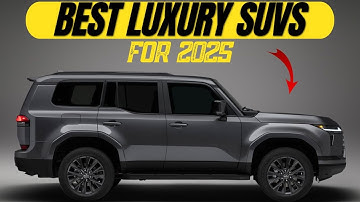 Top 10 BEST Luxury SUVs For 2025 || Expert Picks For Reliability, Value & Safety