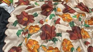 Pure soft Japan satin silk sarees screenshot 3