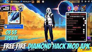 FREE FIRE NEW MOD MENU || UNLIMITED DIAMOND HACK || FF MOD MENU APK screenshot 2