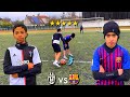 Mini messi vs mini ronaldo 1vs1  ils sont trop fort 