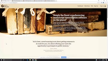 Collaborative Transcription with FromThePage