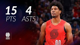 Scoot Henderson 15 Pts 4 Asts Vs Jazz 2526 Season