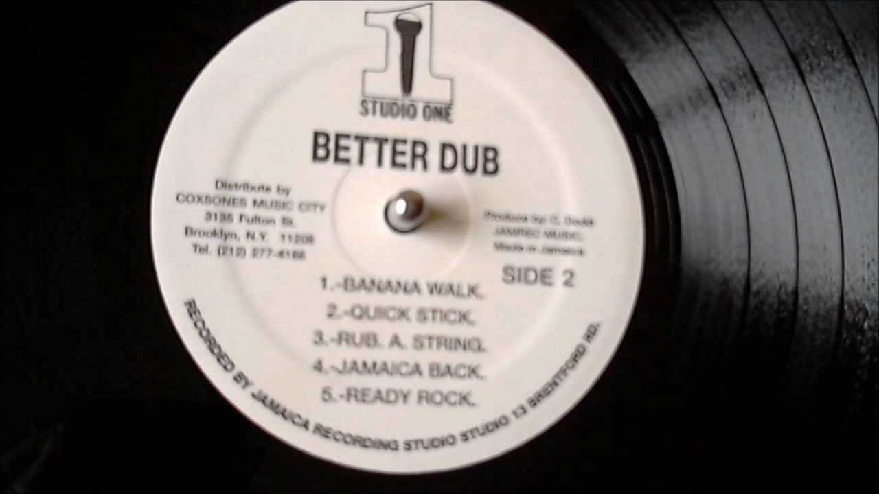DUB SPECIALIST / BETTER DUB FROM STUDIO ONE [LP - SO D LP 0001