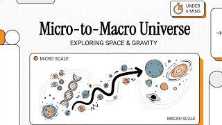 Space &amp; Gravity: From Atoms to Orbits (Explained in 6 Minutes!)