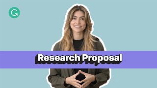 How to Write a Research Proposal