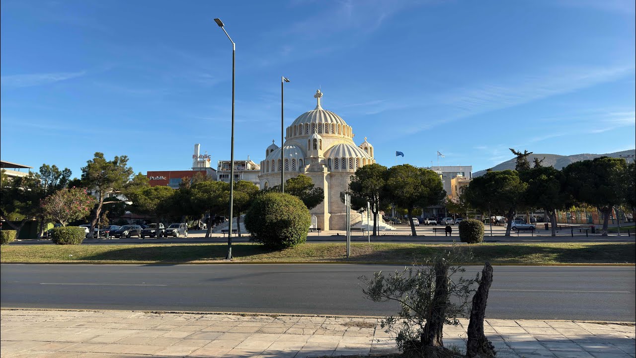 Γλυφάδα/Glyfada Marina Walk Athens Greece November 2024 | 4K HDR
