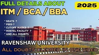 Ravenshaw Universitymahanadi Cdanus  Details  Itm Bba Bca Courses Explained