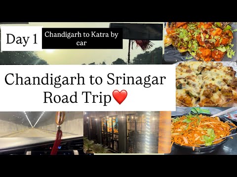 Chandigarh to Srinagar Full Trip Day 1