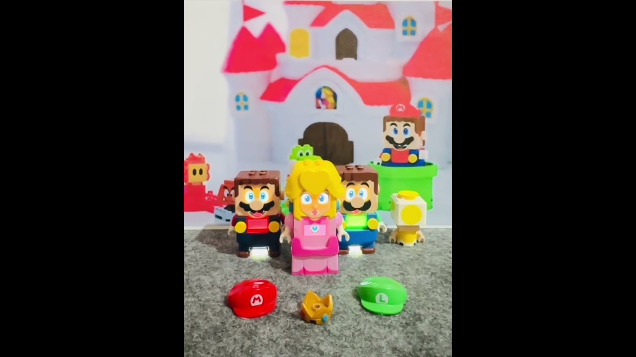 Lego Mario and Lego Peach Want  to returned  their suit 