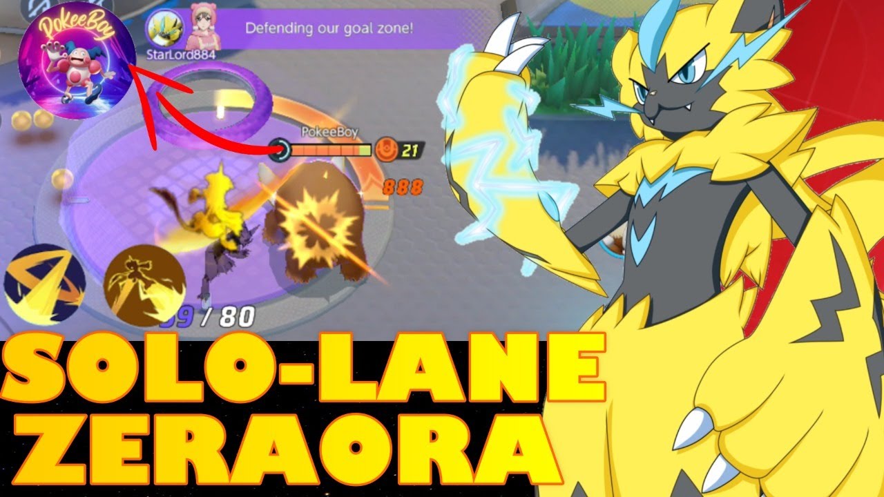 Top-Lane ZERAORA is too OP! EPIC Battle vs 