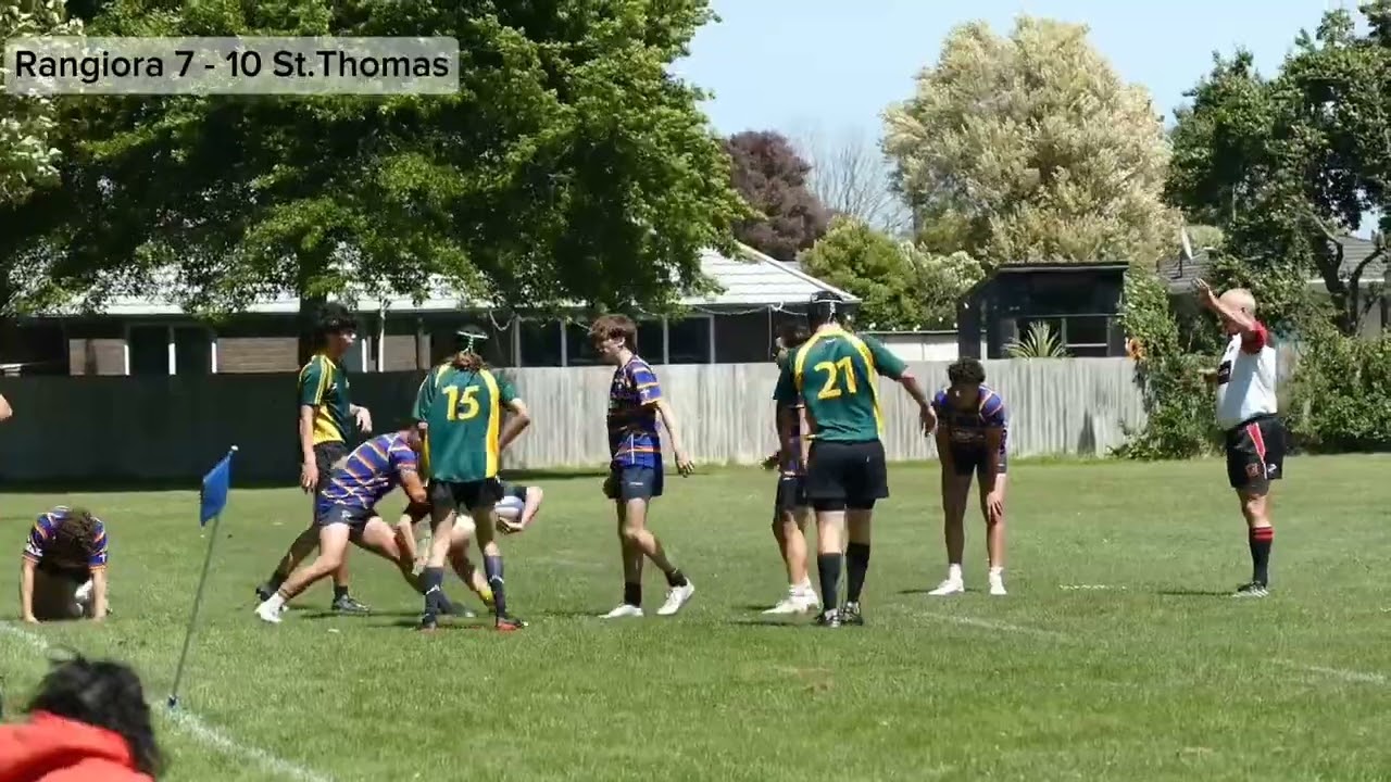 St.Thomas Y10 vs Rangiora Y10 ( Y10 Canterbury 7's)