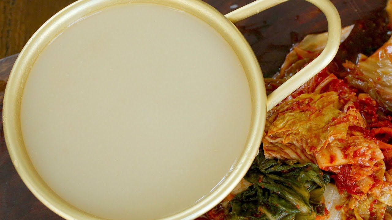 Traditional Korean rice liquor (Makgeolli) recipe by Maangchi