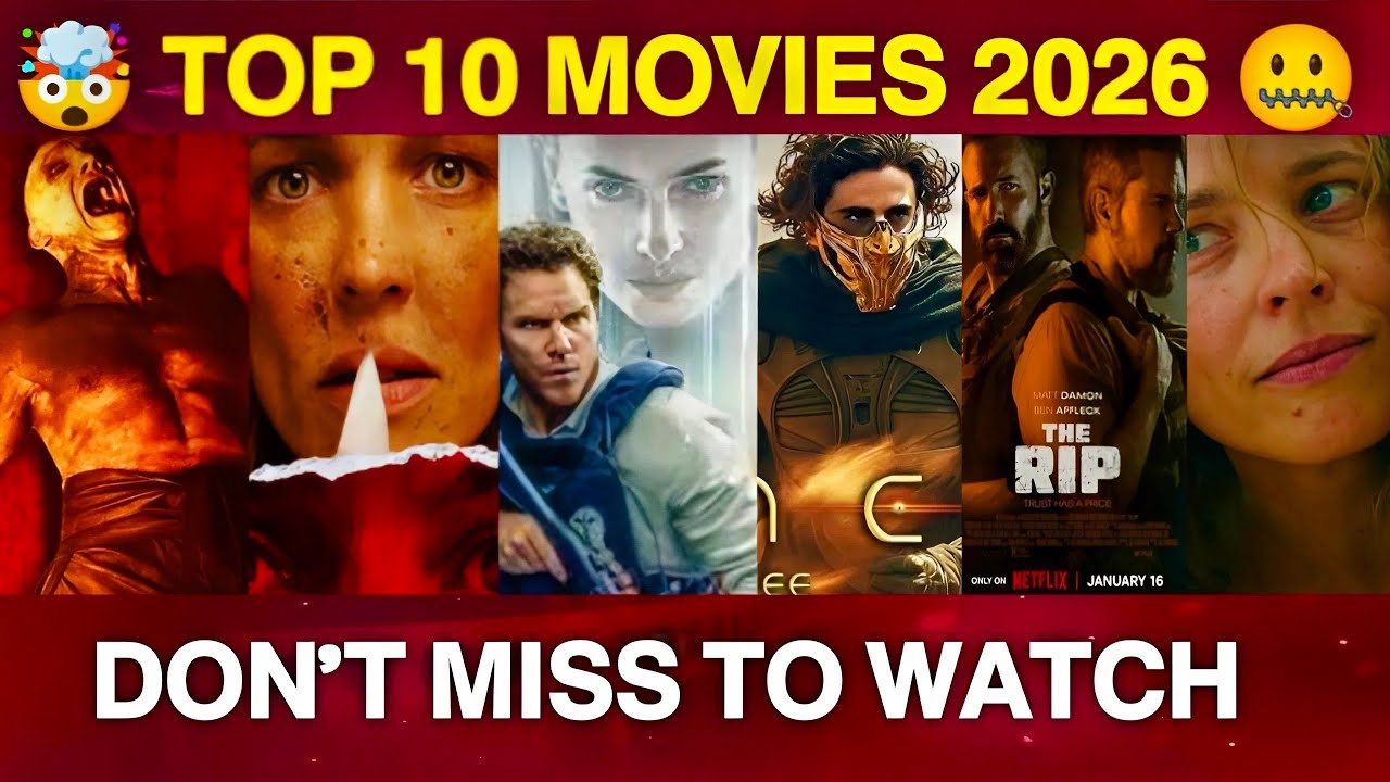 Top 10 Movies of 2026 You Must Watch | Biggest Hollywood Films Ranked | Sci-Fi, Horror, Drama &Epics