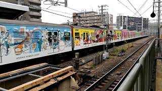[もう見れない！]大阪環状線103系LA03編成　京橋駅発車